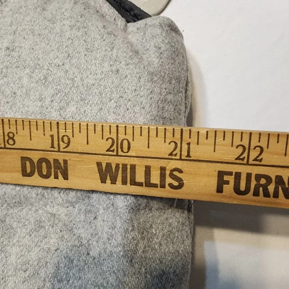 10 Deep Men's Puffer Vest Jacket, Grey, Size L,Wool Blend, Outdoor, Casual. - Picture 13 of 16